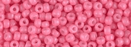 4467 SEED BEADS 8/0 DURACOAT OPQ CARNATION*