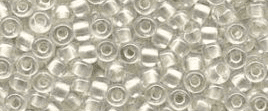 4601 SEED BEADS 6/0 INSIDE DYED PEARLIZE WHITE*