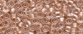 4604 SEED BEADS 6/0 INSIDE DYED PEARLIZE PEACH