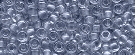 4611 SEED BEADS 6/0 INSIDE DYED PEARLIZE BLUE*