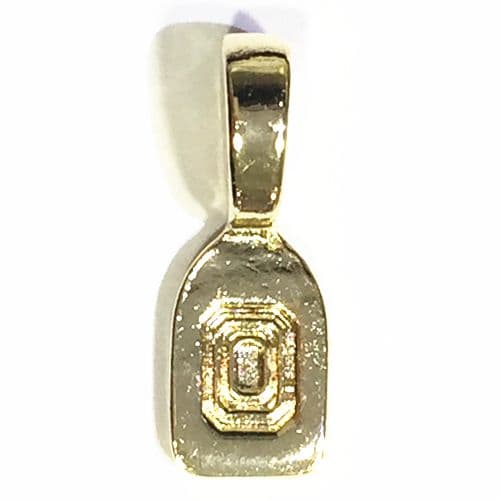 6pcs x Chapagne gold colour glue on bail - 9014063