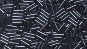 9083 TB 6mm Miyuki Bugle 2 Gunmetal