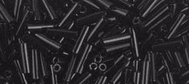 9401 3mm Miyuki Bugle Black