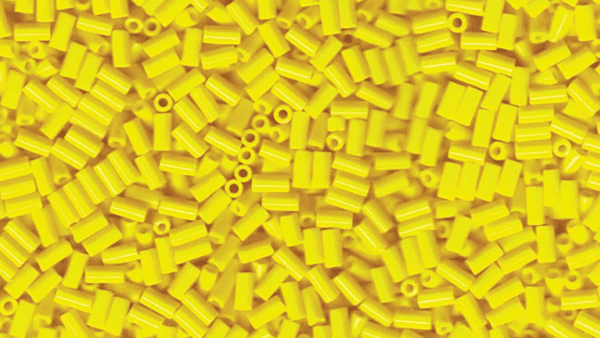 9404 3mm Miyuki Bugle Yellow