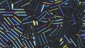 9455 TB 6mm Miyuki Bugle 2 Blue Iris Variegated*