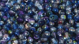 95100 ROUND MAGIC 6 MM CRYSTAL MAGIC BLUE (50 pieces)