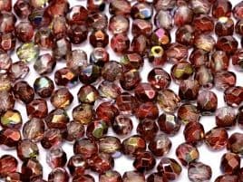 95200 FIRE POLISHED MAGIC 6 MM CRYSTAL MAGIC WINE (50 pieces)