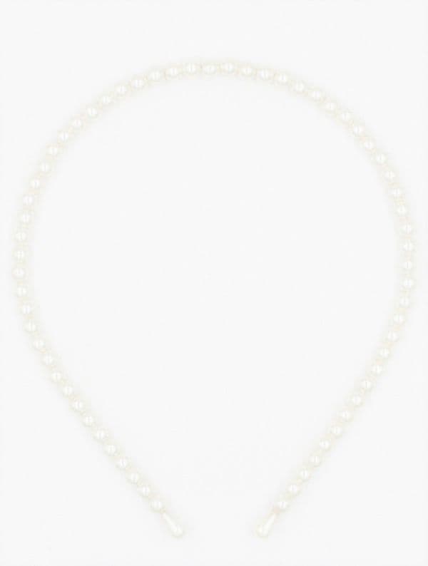 Acrylic pearl tiara