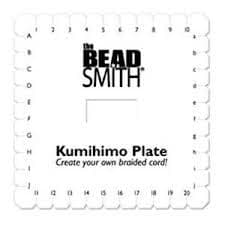 Beadsmith kumihimo Square Disk 14cm kd003