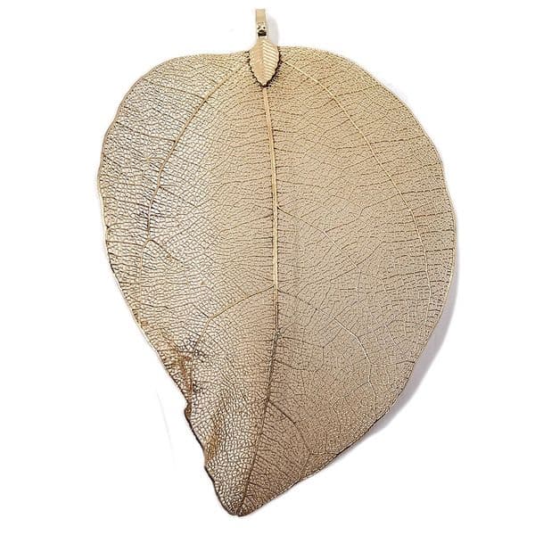 Champagne Gold Plated Classic Leaf