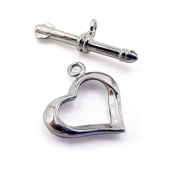 Cupids Arrow Heart Toggle x5