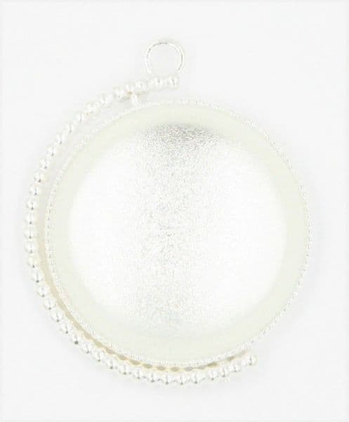 Double sided swivel pendant cabouchon