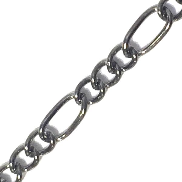 Figaro gun metal plated chain - 6523024