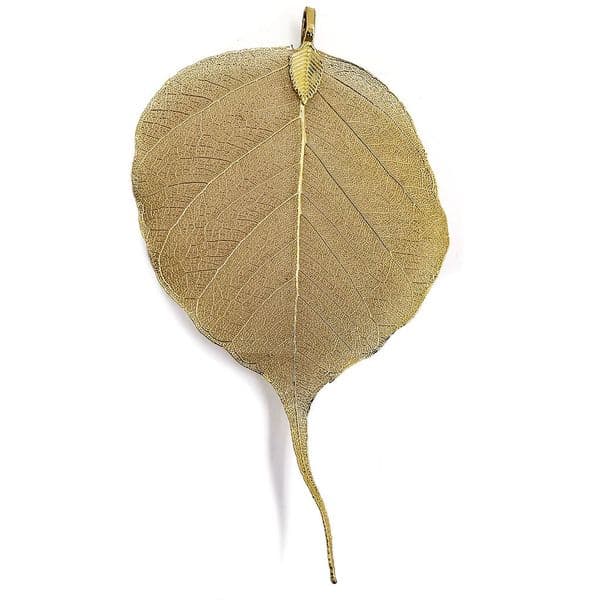 Gold Plated Bodhi Leaf