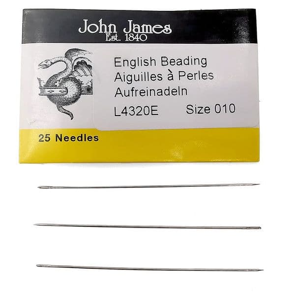 John James Beading Needles Size 010