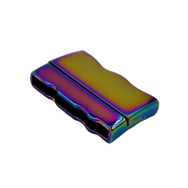 Peacock wave clasp 33mm x 19mm