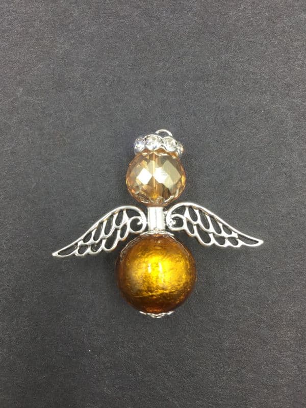 Silver Lined Dark Gold Angel Kit - 10 pcs (2)