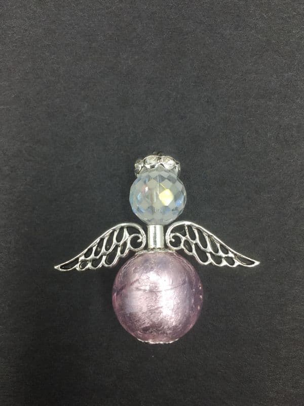 Silver Lined Pink Angel Kit - 10 pcs