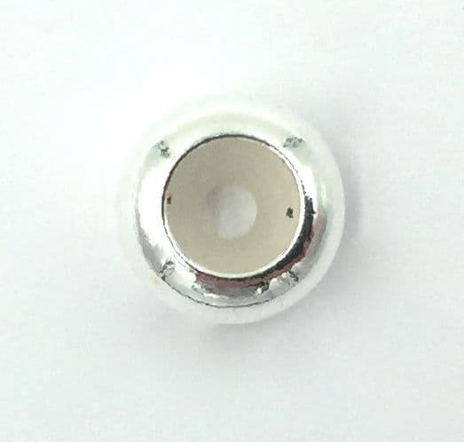 Slider beads and clasps- silver plated