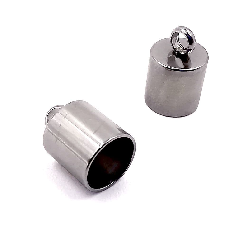 Stainless Steel End Cap 7mm x 10 pcs