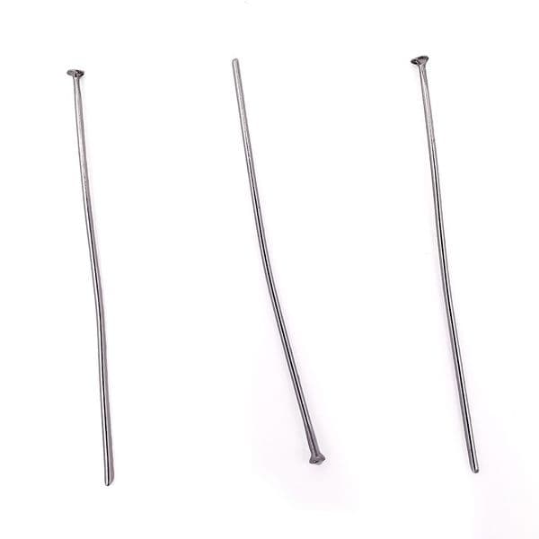 Stainless Steel Head Pins 40mm x 100 pcs