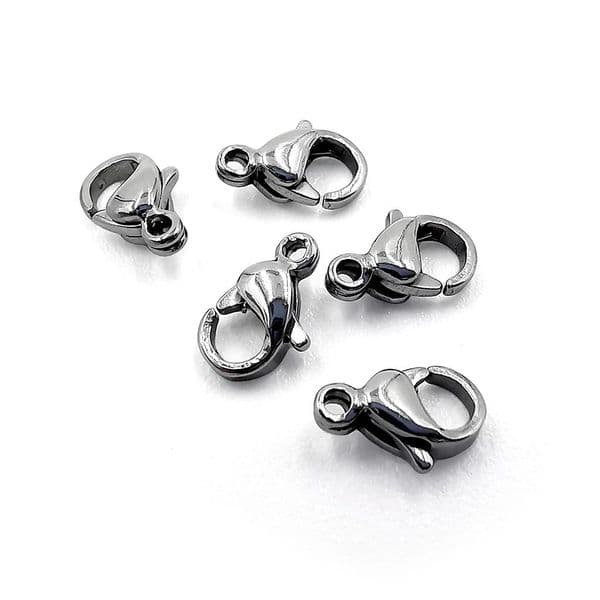 Stainless Steel Lobster Clasp 10mm x 10pcs