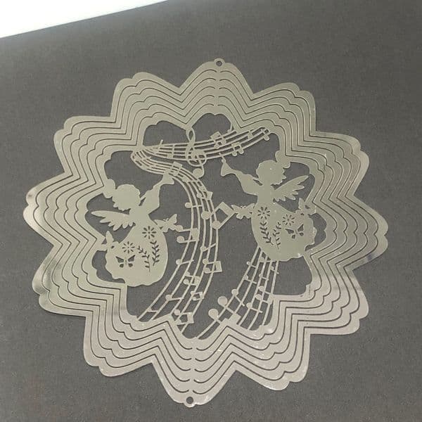Stainless steel spinner - Musical angels