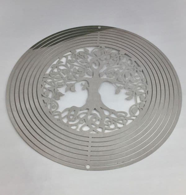 Stainless steel spinner - Tree of Life (Large)