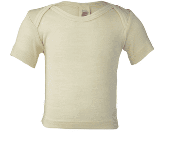 Engel short sleeve wool/silk vest