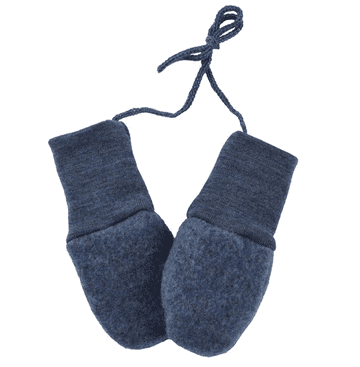 Engel wool fleece baby mittens