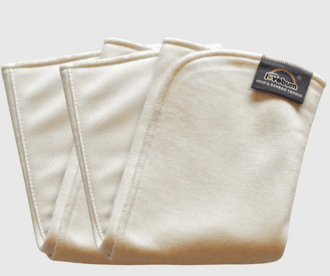 Little Love Bum Hemp & Bamboo Trifold (2 Pack)