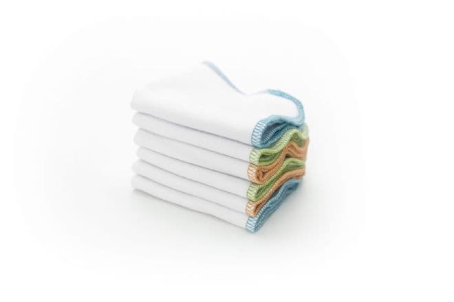 Organic cotton wipes