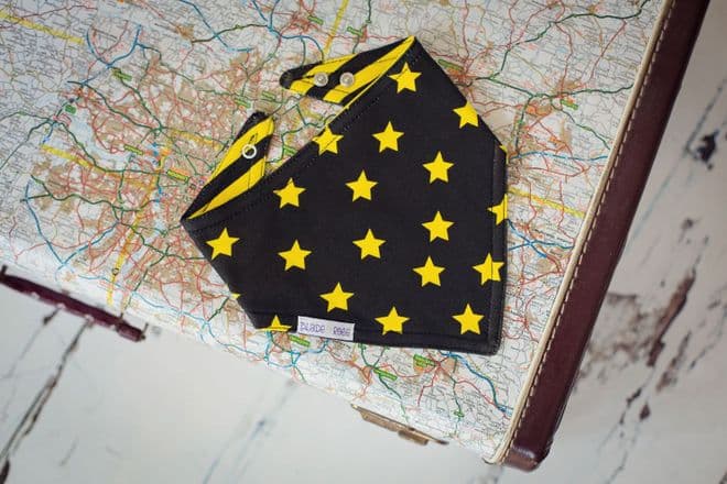 Rocket Matching Reversible Bandana Bib