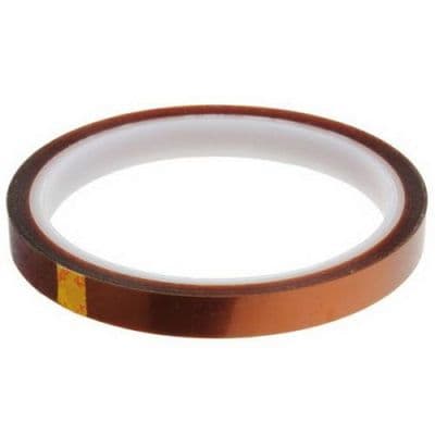 10 Rolls HEAT TRANSFER RESISTANT TAPE ADHESIVE 8mm x 33m POLYIMIDE for SUBLIMATION MUG CERAMICS