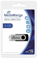 10 x MediaRange MR907 Pen Drive Thumb Flash drive USB Stick 4GB 15MB/s USB 2.0