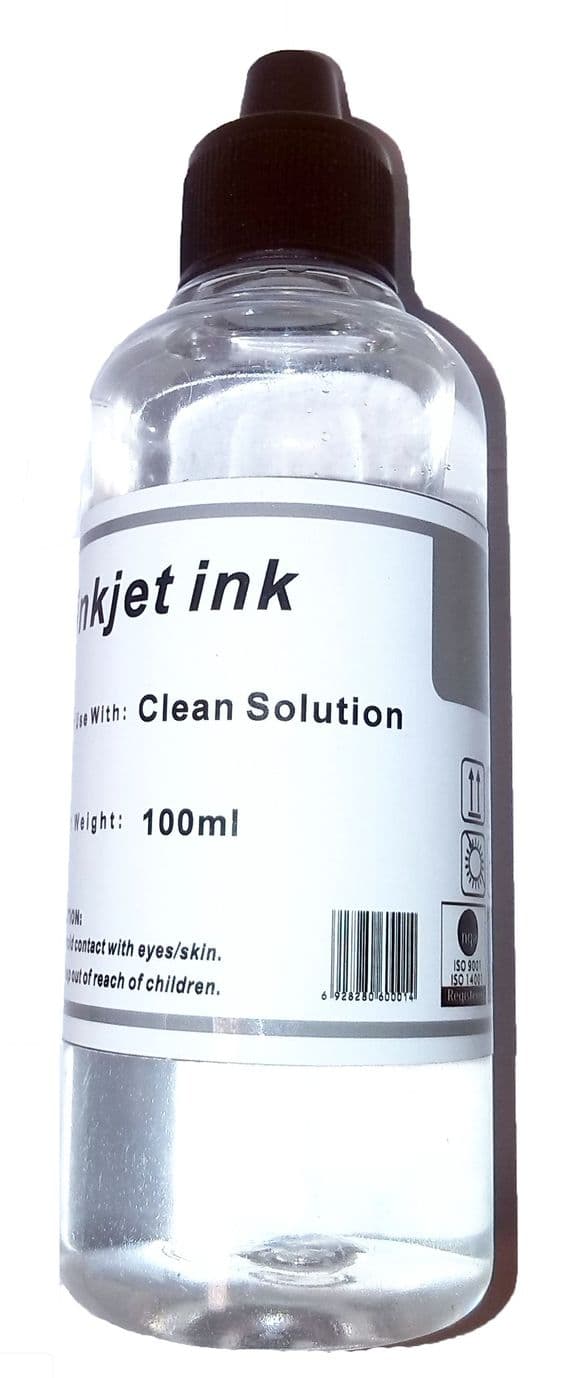100ml Clear cleaning fluid for Print nozzle