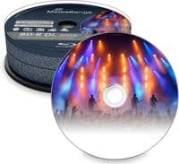 25 Mediarange Bluray BDR BD-R DL Double Layer 50GB 270 min Printable 6x cakebox MR510