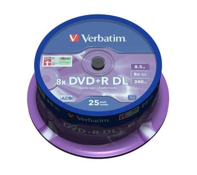 DVD R Double Layer 8x