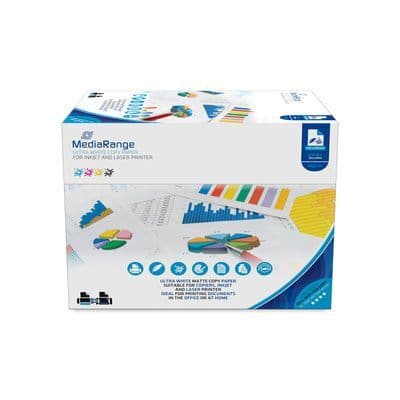 2500 sheets MediaRange ULTRA Bright White A4 Paper MRINK110