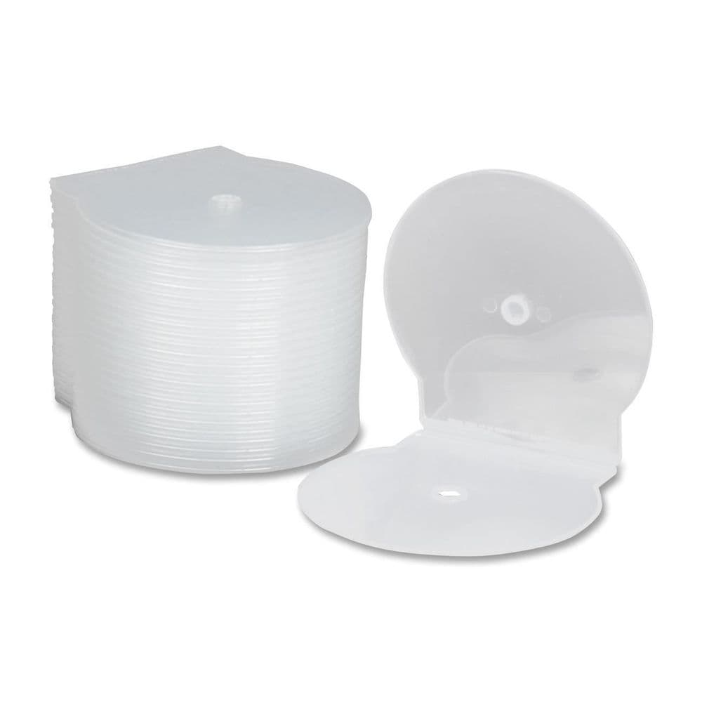 50 Clear Single CD Clamshell cases