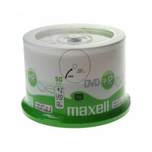 DVD+R Maxell 16X Printable - Confezione Da 50, 4.7 GB, Per Masterizzazione E Archivio - Foto 4