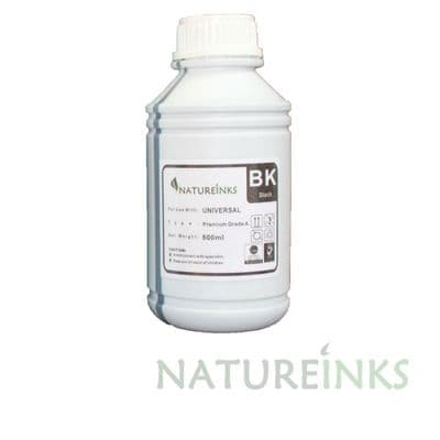 500ml Natureinks Premium Black Dye Based refill ink Bottle