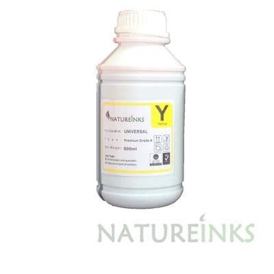 500ml Natureinks Premium Yellow Dye Based refill ink Bottle