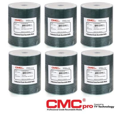 600 Genuine Taiyo Yuden JVC CMC PRO PRINTABLE Blank CD-R 48x 52X 80min CD discs