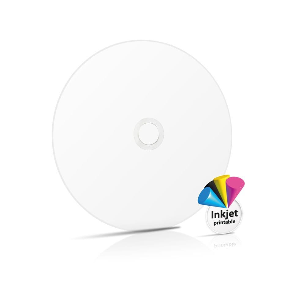 CD-R 80 Min/700 MB MediaRange Ink Jet Printable Fullprintable 52x - View #6