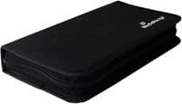 BUY 3 get 1 FREE ! - Mediarange 48 Black Storage BD CD DVD discs Zip wallet Nylon Box51