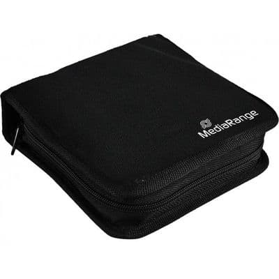 BUY 4 get 2 FREE ! - Mediarange 24 Nylon CD wallet BOX50
