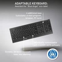 CHERRY B.Unlimited 3.0 Wireless Keyboard and Mouse Desktop set UK Layout