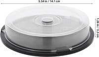 Empty 10 CD/DVD cakebox