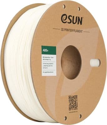 eSun 3D Printer NATURAL ABS+ Filament Low Warping 1.75mm 1KG 2.2LB